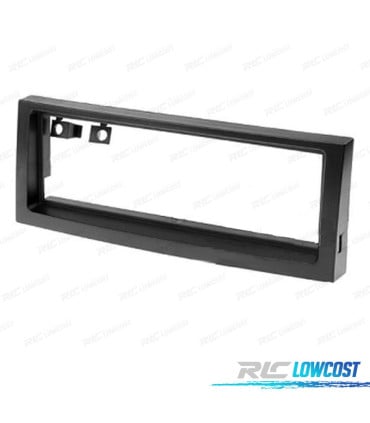 MARCO NEGRO RADIO 1-DIN PARA PEUGEOT CITROEN