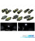 KIT 8 BOMBILLAS LED INTERIOR BMW 1 SERIE F20 F21 116I 118I 120I 120D 125D 125I M135I 12-14