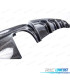 DIFUSOR BMW F30 F31 LOOK M PERFORMANCE CARBONO DOBLE SALIDA