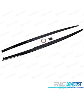 AÑADIDOS TALONERAS BMW F32 F33 F36 LOOK M PERFORMANCE NEGRO BRILLO