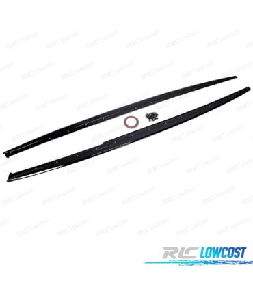 AÑADIDOS TALONERAS BMW F32 F33 F36 13-18 LOOK M PERFORMANCE NEGRO BRILLO