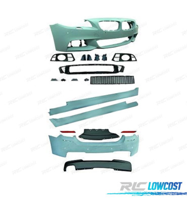 KIT CARROCERIA BMW F10 LCI 13-17 LOOK M PDC SRA
