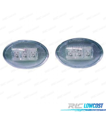 INTERMITENTES LATERALES LED OPEL ASTRA F CORSA B C TIGRA 91-06 FONDO CROMADO