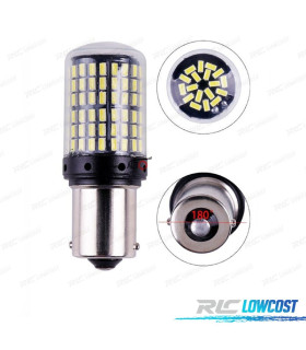 2 BOMBILLAS LED BLANCO BA15S 60W