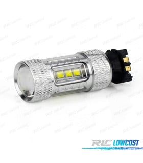 BOMBILLA LED LUZ DIURNA PW24W O PYW24W 80 W 16SMD CANBUS