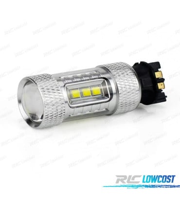 BOMBILLA LED LUZ DIURNA PW24W O PYW24W 80 W 16SMD CANBUS
