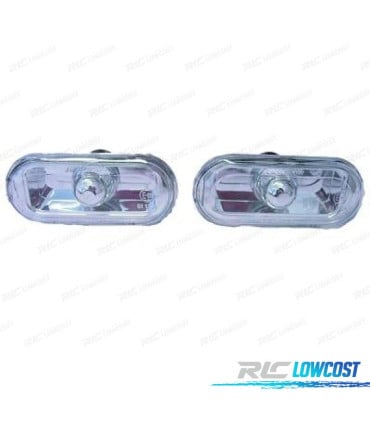 INTERMITENTES LATERALES FORD FIESTA 02-08 CRISTAL CLARO CROMO