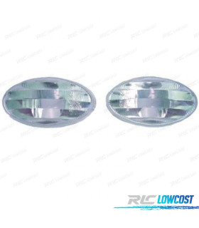INTERMITENTES LATERALES MINI COOPER 01-06 CRISTAL CLARO CROMADO