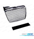 PARRILLA AUDI A4 B7 04-09 LOOK RS CROMO NEGRO