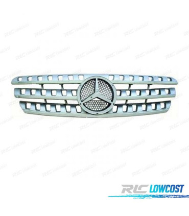 PARRILLA MERCEDES CLASE ML W163 98-05 CROMO PLATA