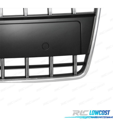 PARRILLA AUDI A4 B7 04-07 LOOK S LINE CROMO