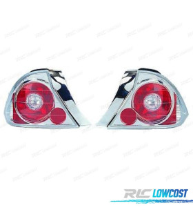 PILOTOS HONDA CIVIC 01-03 FONDO CROMO