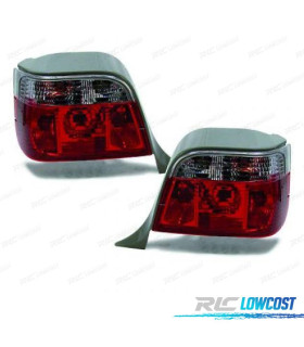 PILOTOS BMW E36 TOURING 90-99 ROJO CROMO