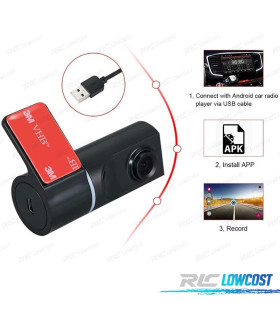 CAMARA FRONTAL MINI DVR HD RADIOS