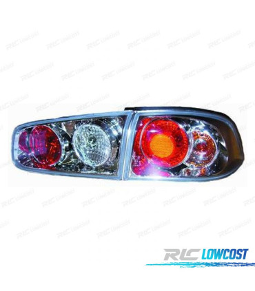 PILOTOS RENAULT LAGUNA 01-05 FONDO CROMO