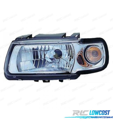 FAROS VOLKSWAGEN VW POLO 6N 95-98 FONDO CROMO