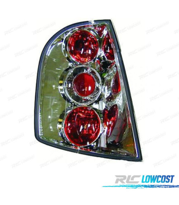 PILOTOS SKODA FABIA 99-07 FONDO CROMO