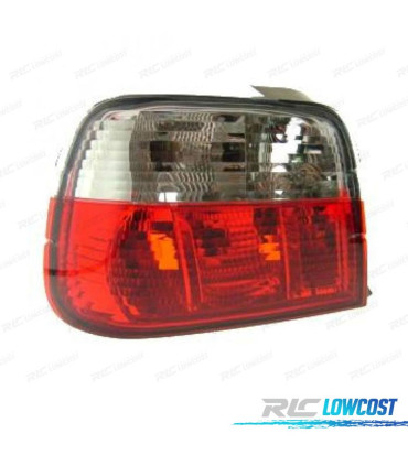 PILOTOS BMW E36 COMPACT 90-97 ROJO CROMO