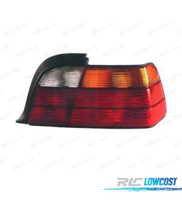 PILOTO DCH BMW E36 COUPE ROJO BLANCO AMBAR