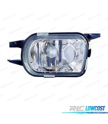 FARO ANTINIEBLA DCH PARA MERCEDES W203 00-02, SLK 00-04 CRISTAL CLARO CROMO