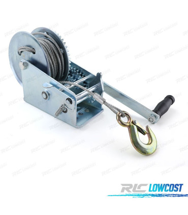 CABRESTANTE PROFESIONAL 1500KG Y 10 METROS