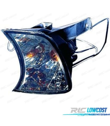 INTERMITENTES FRONTALES BMW E34 88-95 CRISTAL CLARO NEGRO + LUZ POSICIÓN