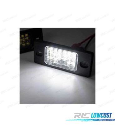 LUCES MATRICULA LED VOLKSWAGEN VW TIGUAN TOUAREG GOLF V VI VARIANT PORSCHE CAYENNE