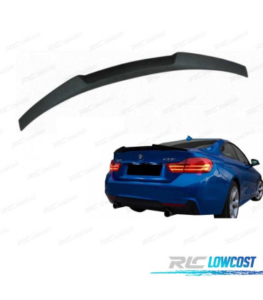ALERON SPOILER BMW F32 13-18 LOOK M4 CSL NEGRO MATE