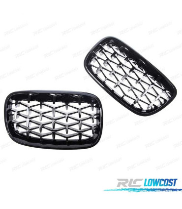 PARRILLAS BMW X5 E70 X6 E71 07-14 DIAMANTE NEGRO