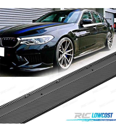 AÑADIDOS TALONERAS BMW G30 G31 17-20 LOOK M PERFORMANCE CARBONO
