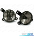 FAROS PARA VOLKSWAGEN VW GOLF MK1 + MK2 83-91 CRUZ AHUMADO FONDO CROMO