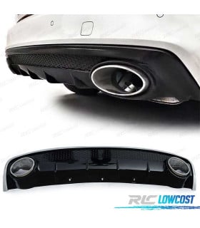 DIFUSOR AUDI A4 B8 11-15 LOOK RS4 DOBLE SALIDA