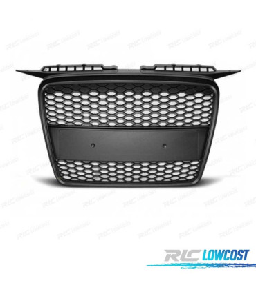 PARRILLA AUDI A3 8P 8PA 05-08 LOOK RS3 NEGRO