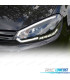 FAROS VOLKSWAGEN VW GOLF 6 08-12 TUBE LIGHT DRL FONDO NEGRO