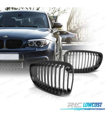 PARRILLAS BMW E81 E87 82 88 04-13 NEGRO MATE