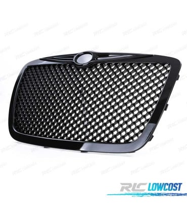 PARRILLA CHRYSLER 300C 04-11 LOOK BENTLEY NEGRO BRILLO