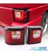 PILOTOS LED VOLKSWAGEN VW T4 90-03 ROJO BLANCO LED BAR