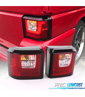 PILOTOS LED VOLKSWAGEN VW T4 90-03 ROJO BLANCO LED BAR