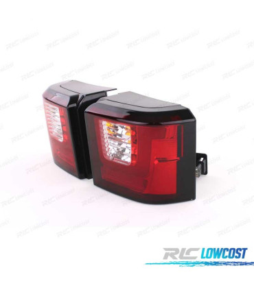 PILOTOS LED VOLKSWAGEN VW T4 90-03 ROJO BLANCO LED BAR