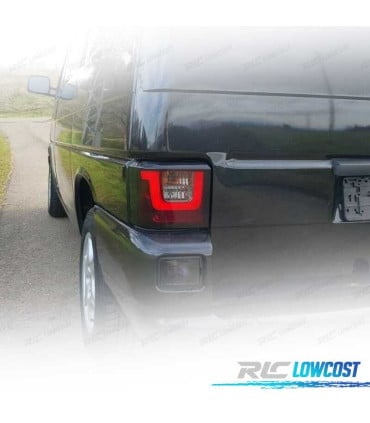 PILOTOS LED VOLKSWAGEN VW T4 90-03 ROJO AHUMADO LED BAR
