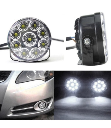 LUZ DIURNA LED REDONDAS