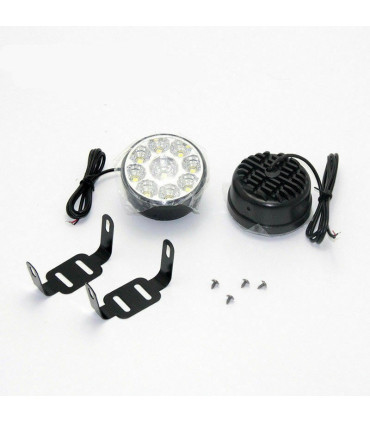 LUZ DIURNA LED REDONDAS
