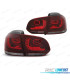 PILOTOS VOLKSWAGEN VW GOLF 6 08-12 LED ROJO CLARO