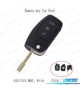 LLAVE COMPLETA FORD FOCUS 05-10 MONDEO 07 10 FIESTA 09 10 C-MAX 03-10 S-MAX 06-10 GALAXY 06 10 FOCOS