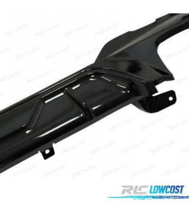 DIFUSOR BMW G20 G21 19- LOOK M PERFORMANCE NEGRO BRILLO