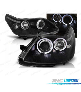 FAROS CITROEN C4 04-09 OJOS ANGEL FONDO NEGRO
