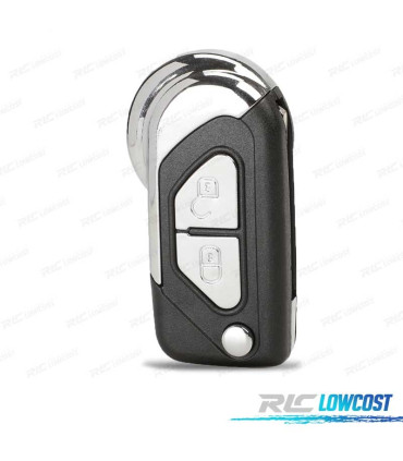CARCASA LLAVE CITROEN DS3 2 BOTONES