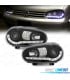 FAROS VOLKSWAGEN VW GOLF 4 LUZ DIURNA LED FONDO NEGRO + CROMO
