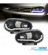FAROS VOLKSWAGEN VW GOLF 4 LUZ DIURNA LED FONDO NEGRO + CROMO