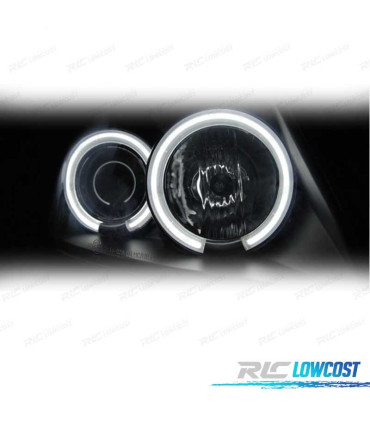 FAROS SUZUKI SWIFT 05-10 OJOS ANGEL CCFL FONDO NEGRO